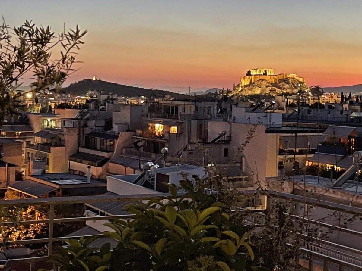 Parthenon Sunset Apartment เอเธนส์ ภายนอก รูปภาพ